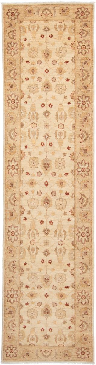 Pakistanischer Teppich Ziegler Farahan 10'5"x2'8" 10'5"x2'8", Perserteppich Handgeknüpft