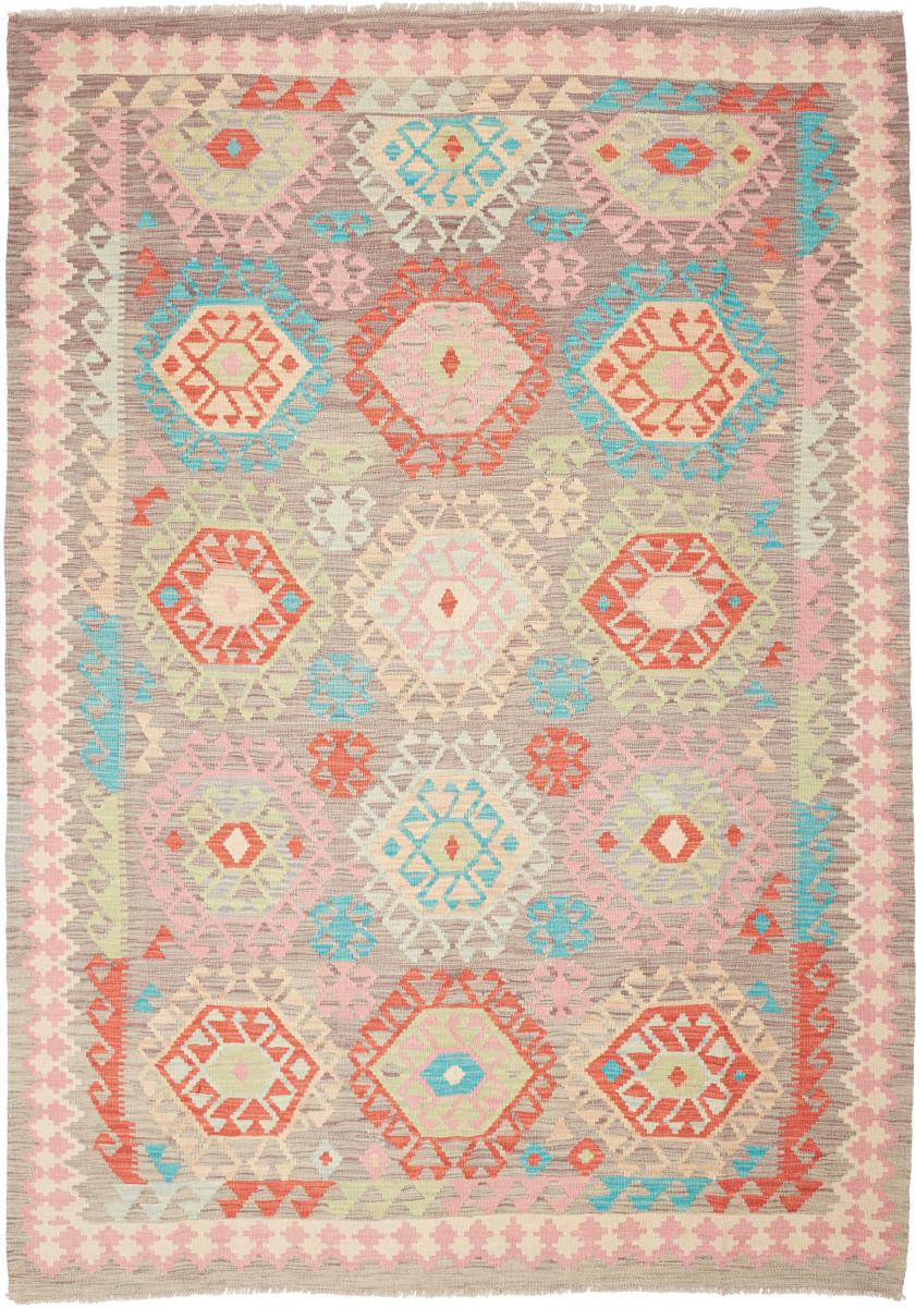 Afganistan-matto Kelim Afghan 244x171 244x171, Persialainen matto kudottu