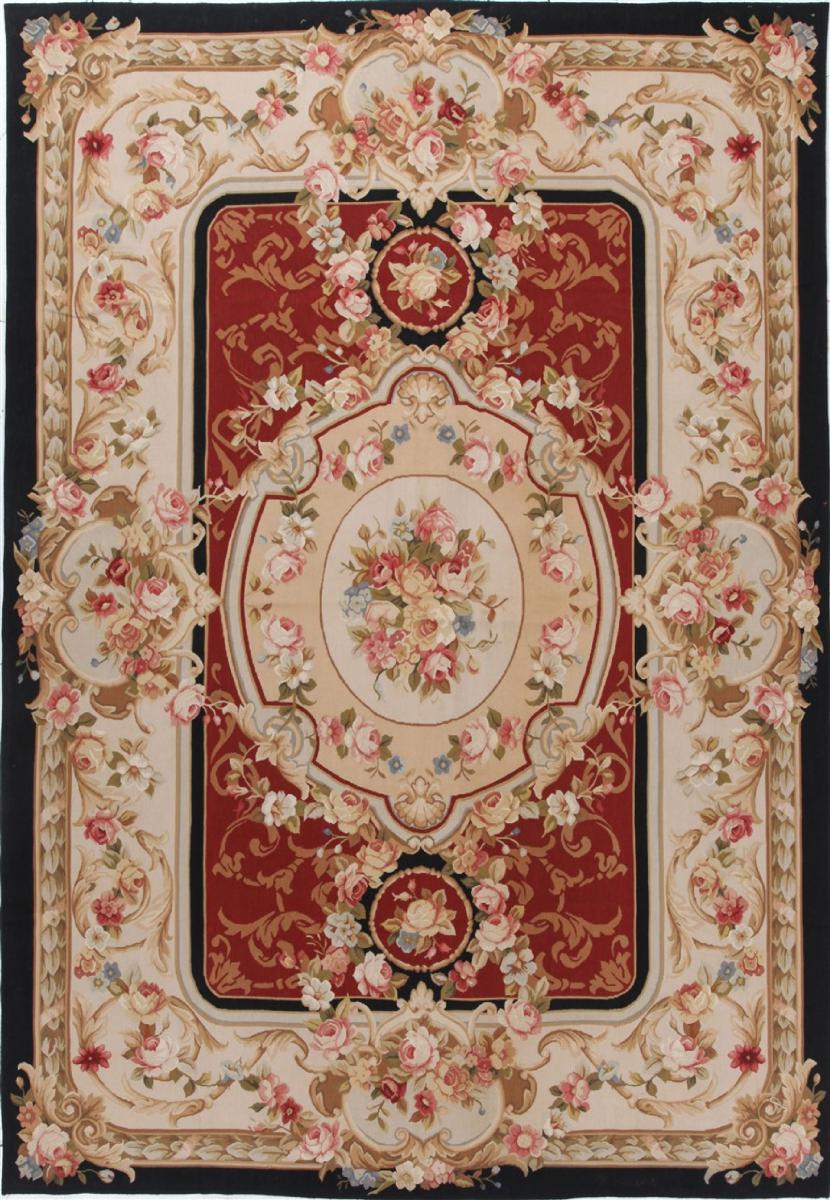 Kinesisk tæppe Kelim Aubusson 278x176 278x176, Persisk tæppe Håndvævet