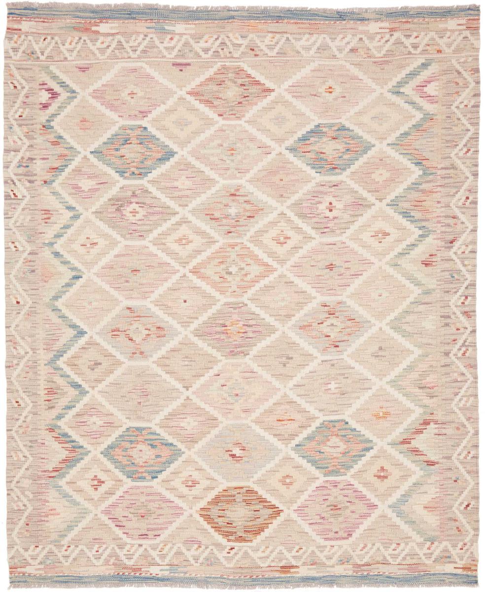 Afghaans tapijt Kilim Afghan 189x154 189x154, Perzisch tapijt Handgeweven