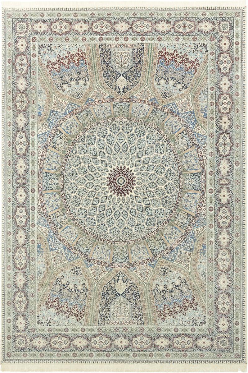 Persialainen matto Nain 6La 432x296 432x296, Persialainen matto Solmittu käsin