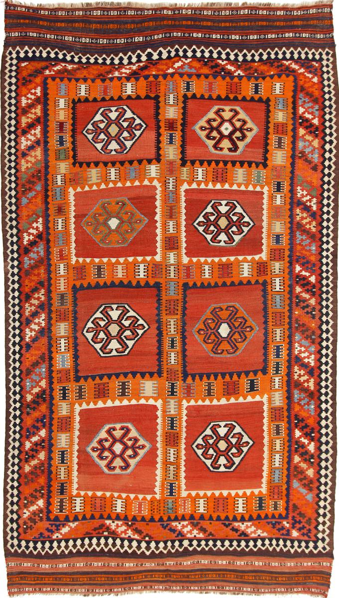 Tapete persa Kilim Fars Ghashghai 301x166 301x166, Tapete persa Tecido à mão