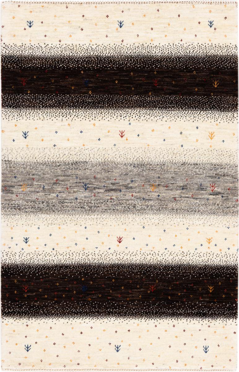 Tapis persan Persan Gabbeh Loribaft Essence 127x84 127x84, Tapis persan Noué à la main