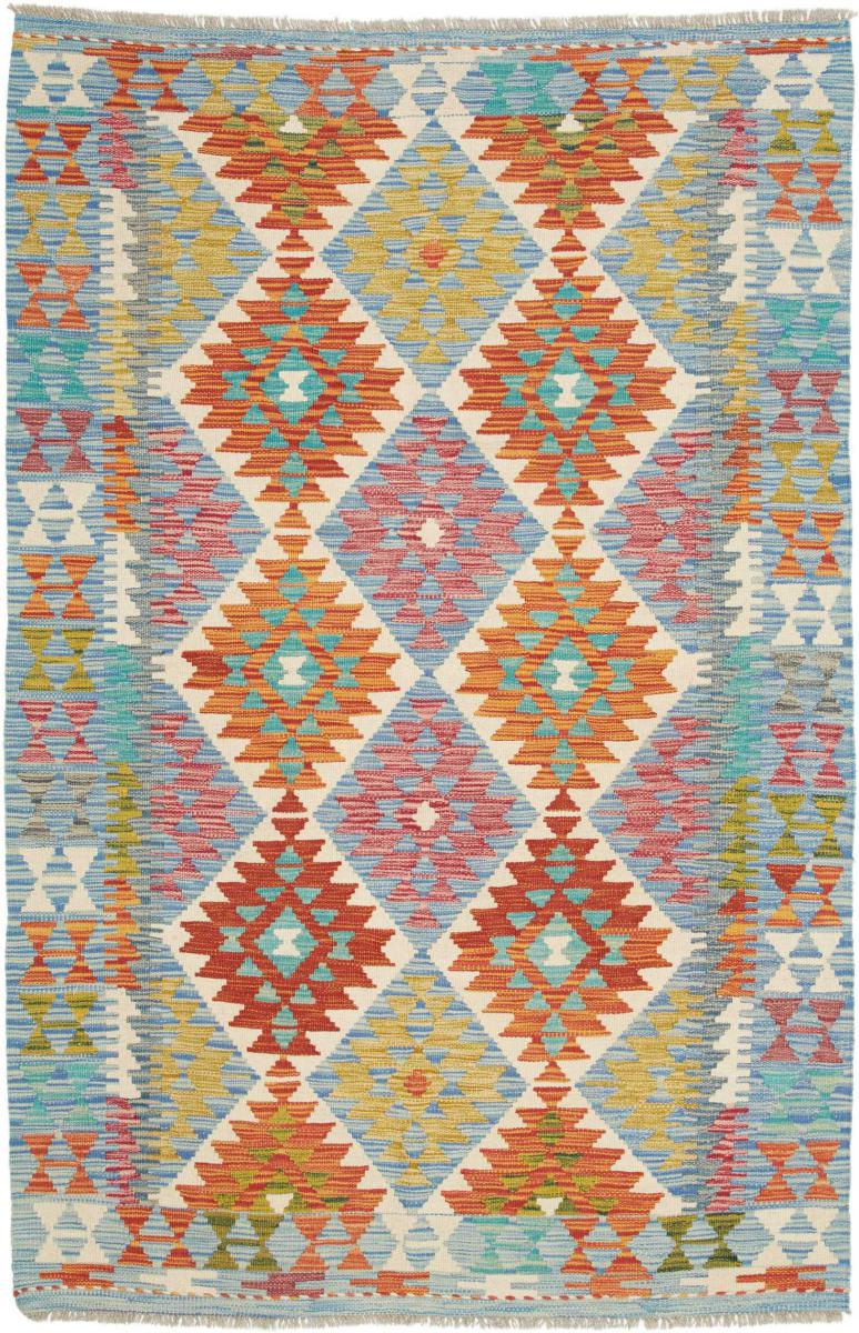 Afghansk teppe Kelim Afghan 198x126 198x126, Persisk teppe Håndvevd