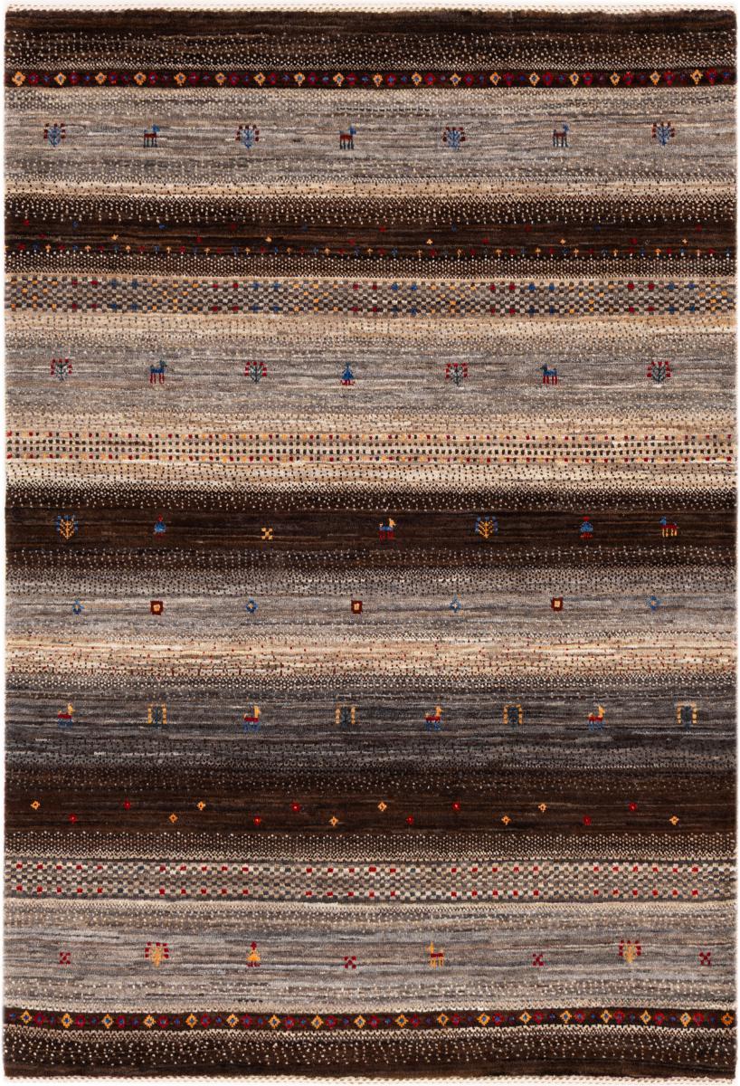 Alfombra persa Persia Gabbeh Loribaft Nowbaft 166x114 166x114, Alfombra persa Anudado a mano