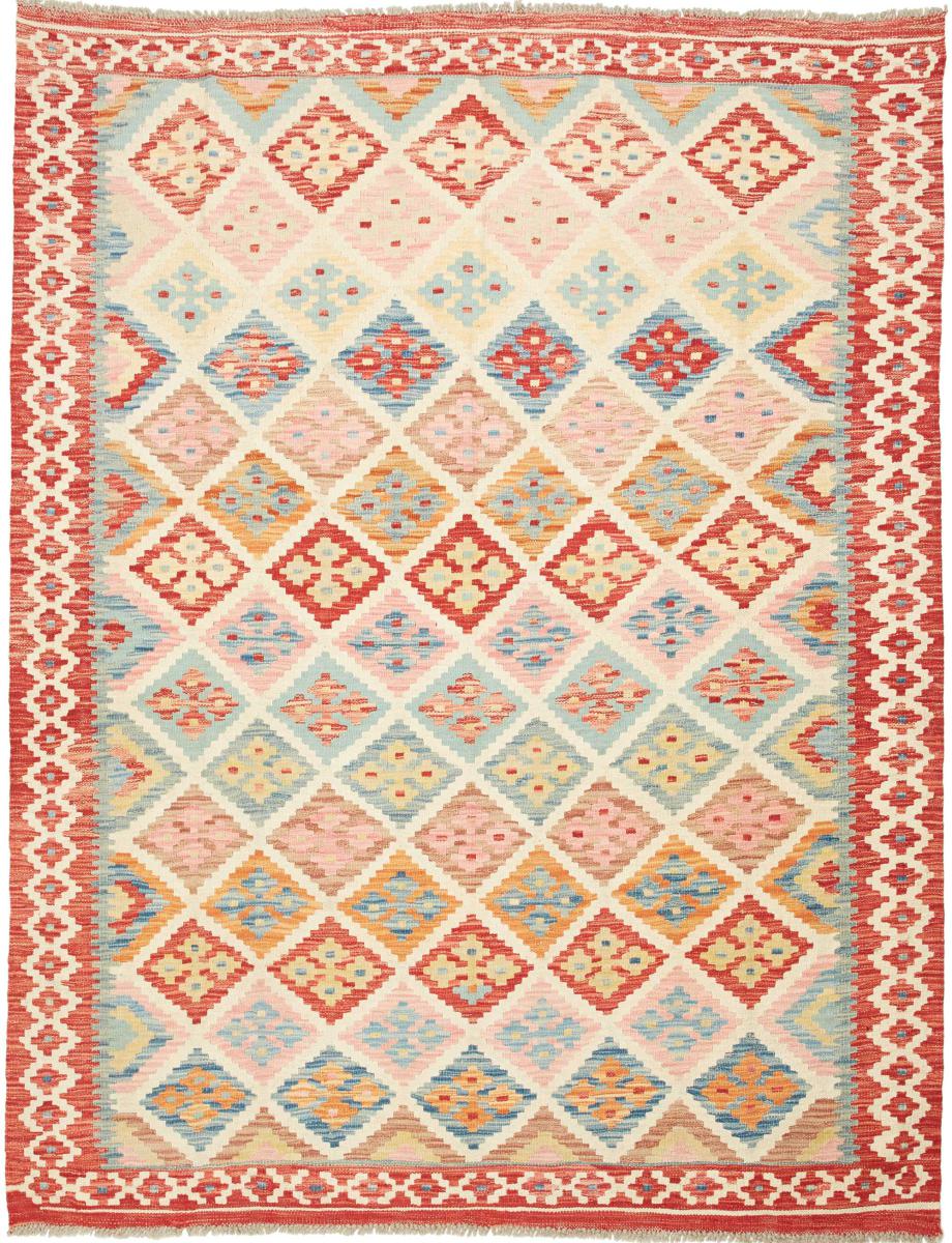 Afghan rug Kilim Afghan 203x159 203x159, Persian Rug Woven by hand