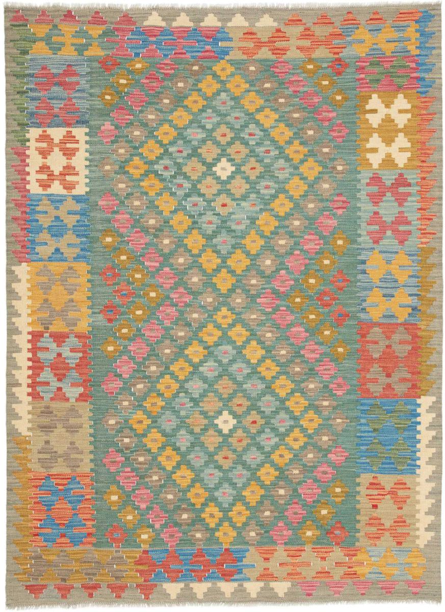 Afghanischer Teppich Kelim Afghan 179x133 179x133, Perserteppich Handgewebt