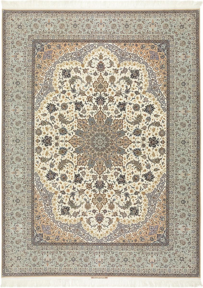 Alfombra persa Isfahán 401x299 401x299, Alfombra persa Anudado a mano