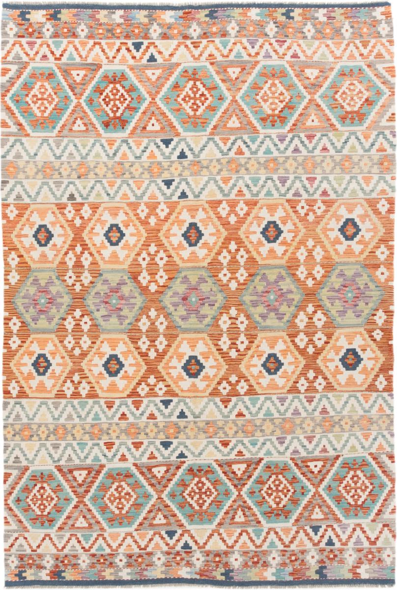 Tapete afegão Kilim Afegão 295x200 295x200, Tapete persa Tecido à mão