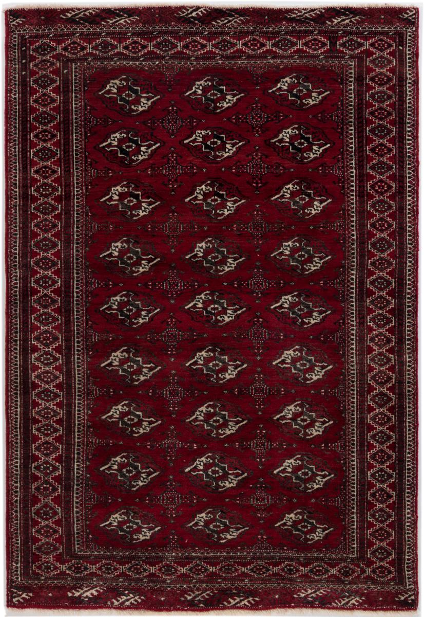 Perzisch tapijt Turkaman 197x136 197x136, Perzisch tapijt Handgeknoopte
