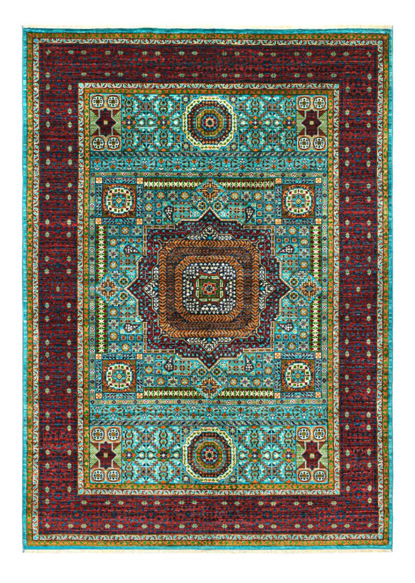 Afghaans tapijt Mamluk 250x180 250x180, Perzisch tapijt Handgeknoopte
