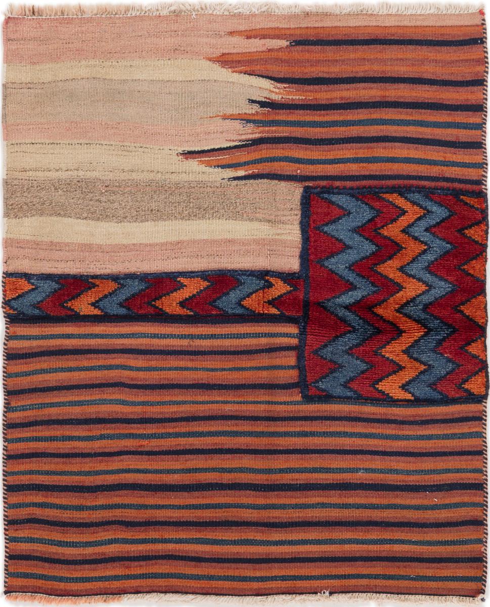 Persisk teppe Kelim Fars Mafresh Gammel 108x92 108x92, Persisk teppe Handwoven 