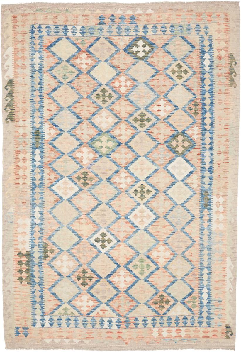 Afghaans tapijt Kelim Afghan 293x201 293x201, Perzisch tapijt Handgeweven