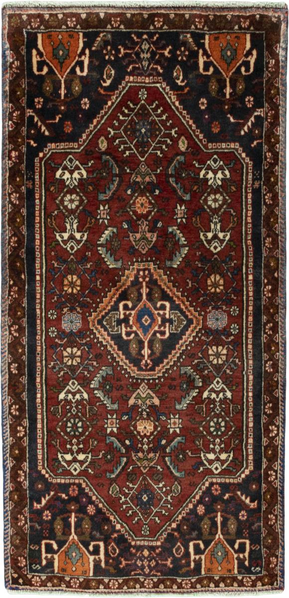 Perserteppich Shiraz 147x72 147x72, Perserteppich Handgeknüpft