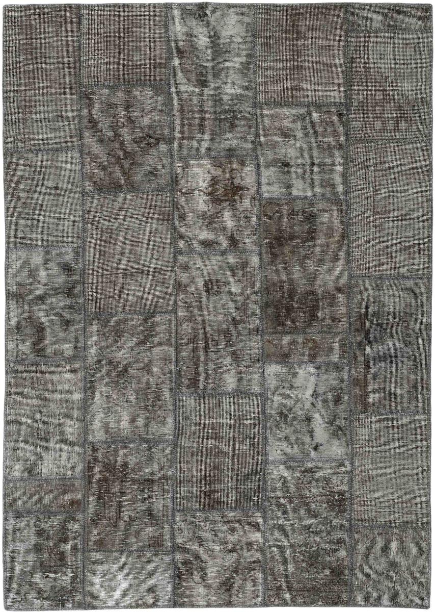 Persian rug Patchwork 205x141 205x141, Persian rug Hand-knotted