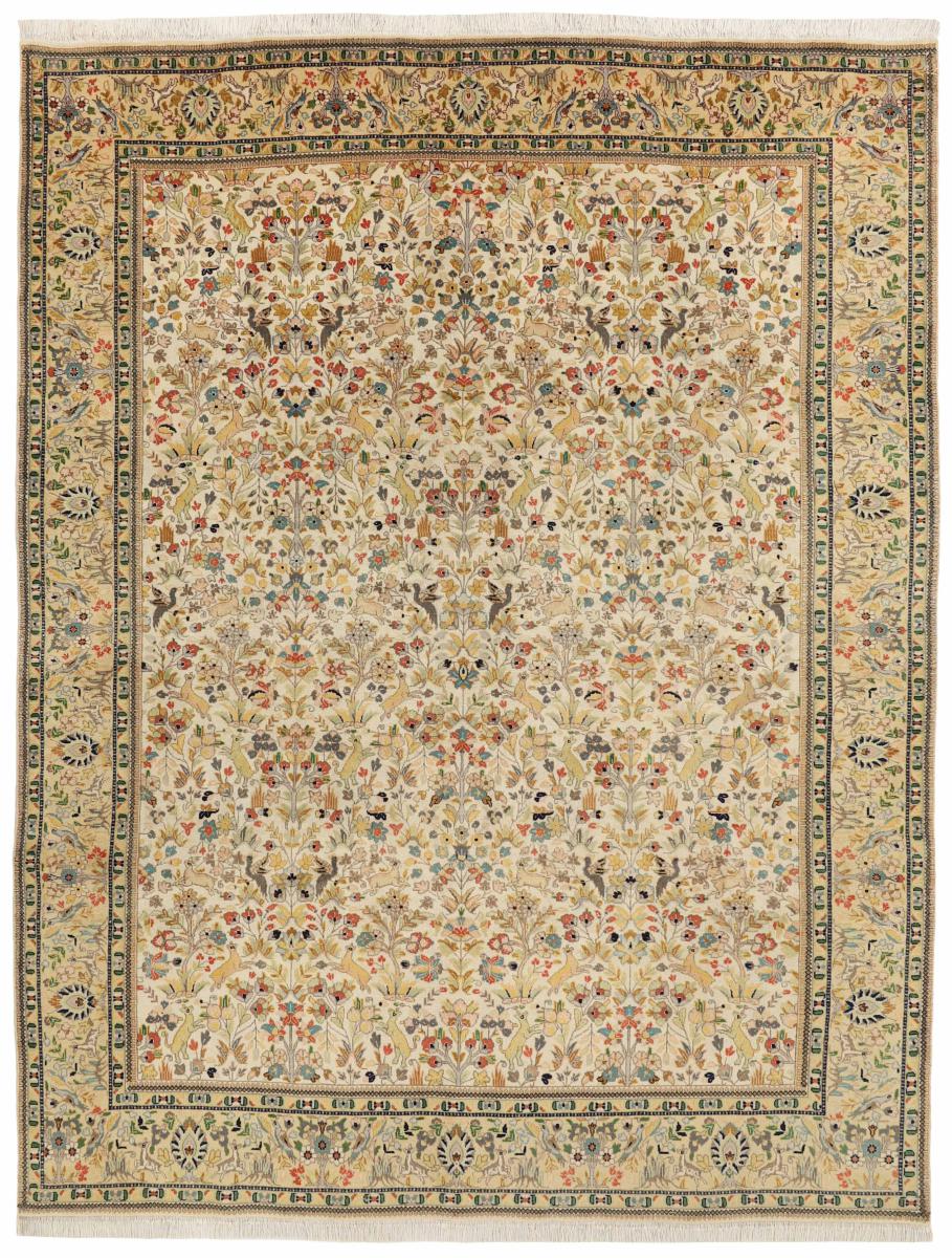 Perzisch tapijt Tabriz 40Raj 342x262 342x262, Perzisch tapijt Handgeknoopte