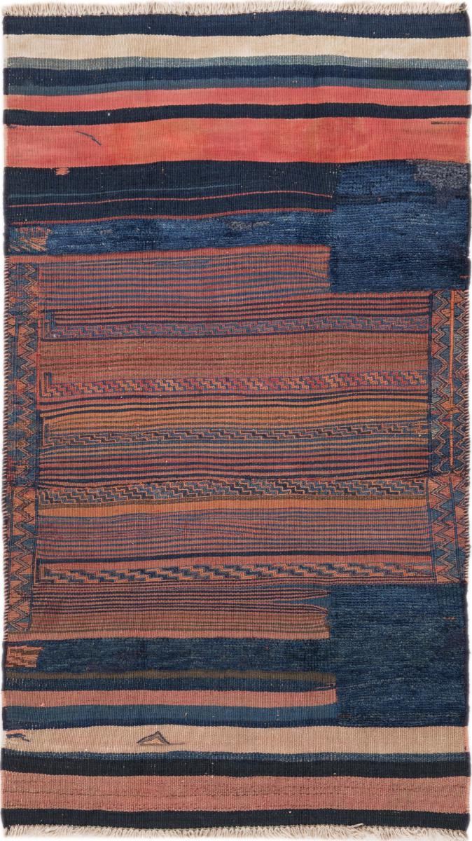 Persisk tæppe Kelim Fars Mafresh Gamle 152x88 152x88, Persisk tæppe Håndvævet