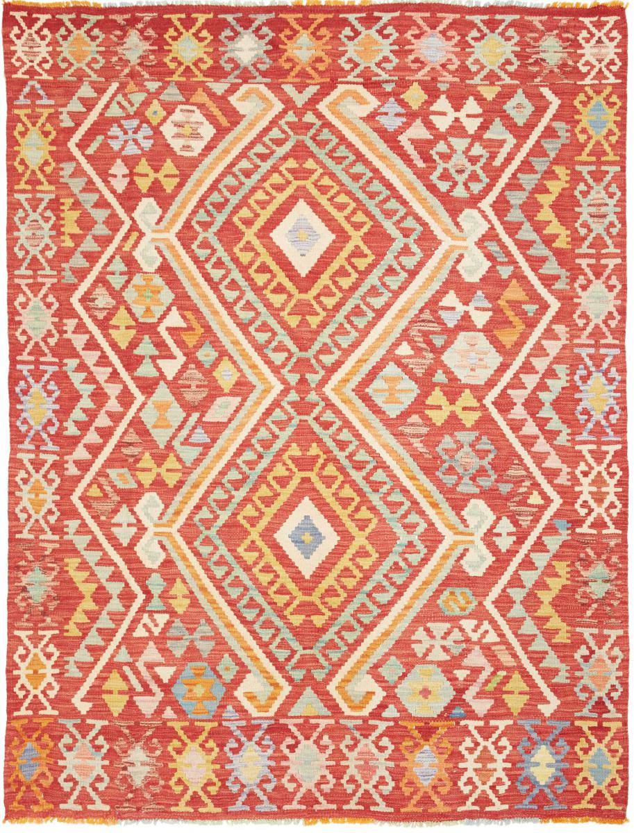 Afghan rug Kilim Afghan 198x152 198x152, Persian Rug Woven by hand
