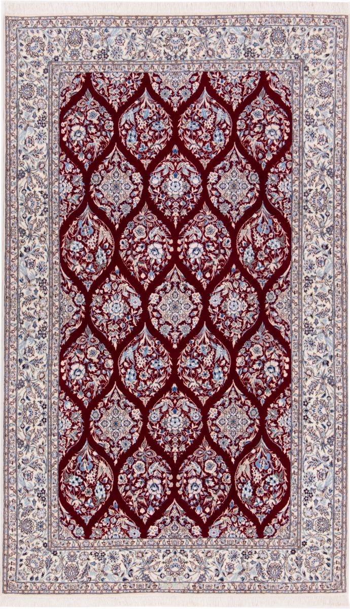 Persisk tæppe Nain 6La 226x133 226x133, Persisk tæppe Knyttet i hånden