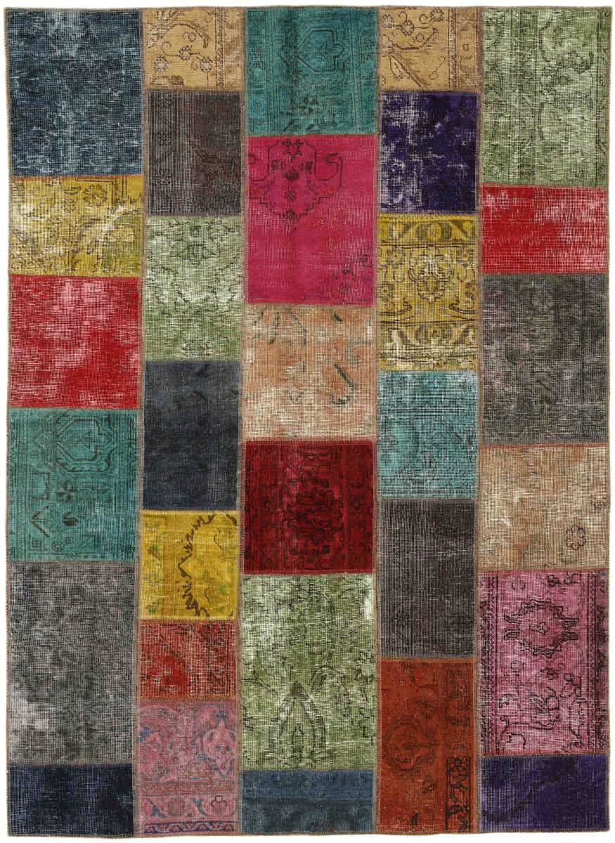 Perzsa szőnyeg Patchwork 235x170 235x170, Perzsa szőnyeg Kézzel csomózva