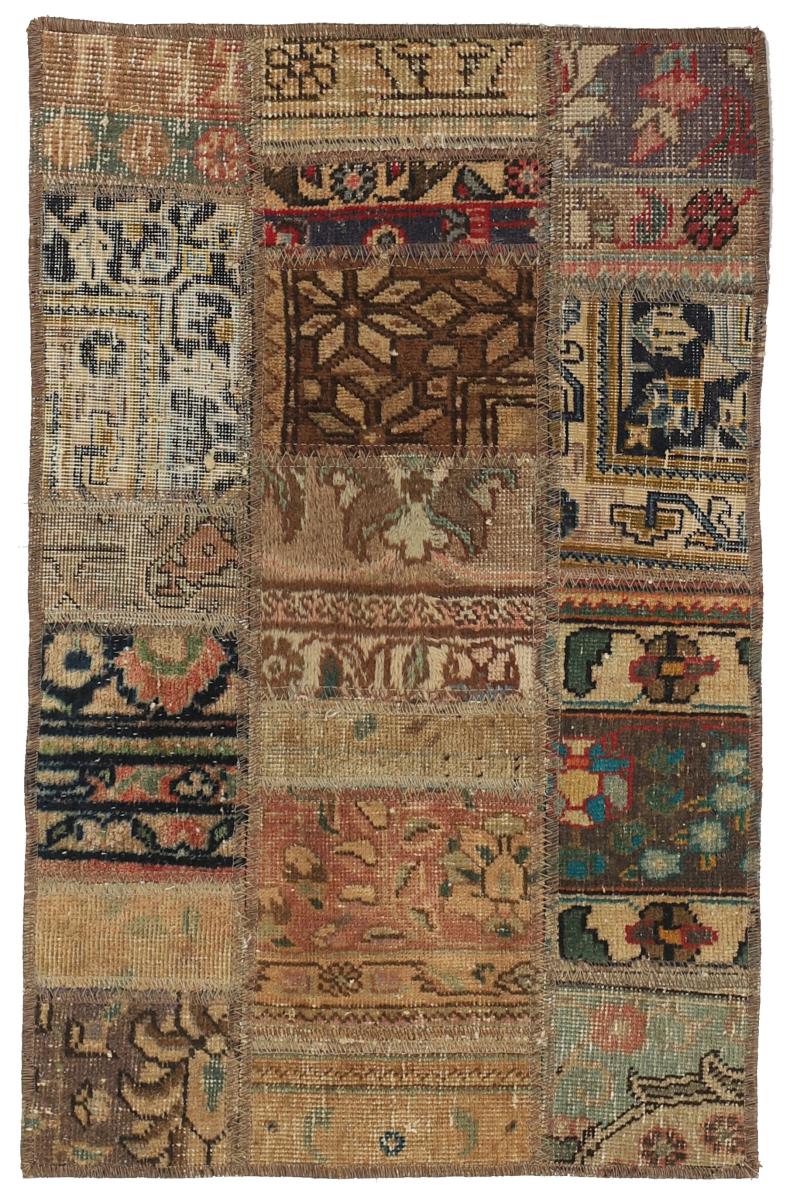 Perzisch tapijt Patchwork 94x60 94x60, Perzisch tapijt Handgeknoopte