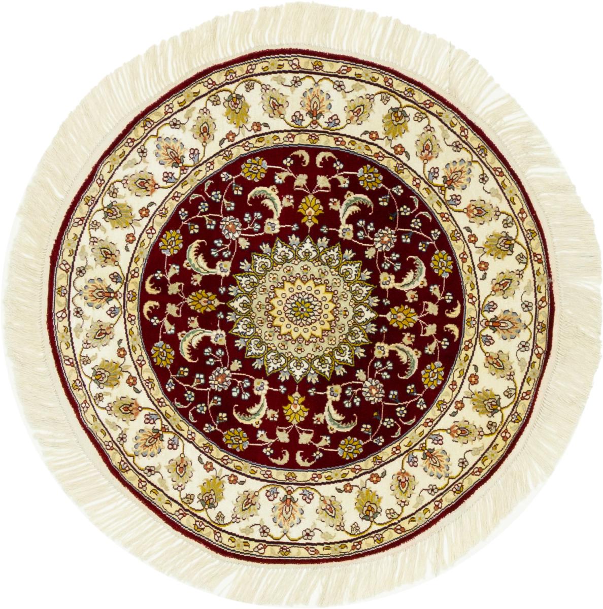 Chinese rug China Silk 91x91 91x91, Persian Rug Knotted by hand