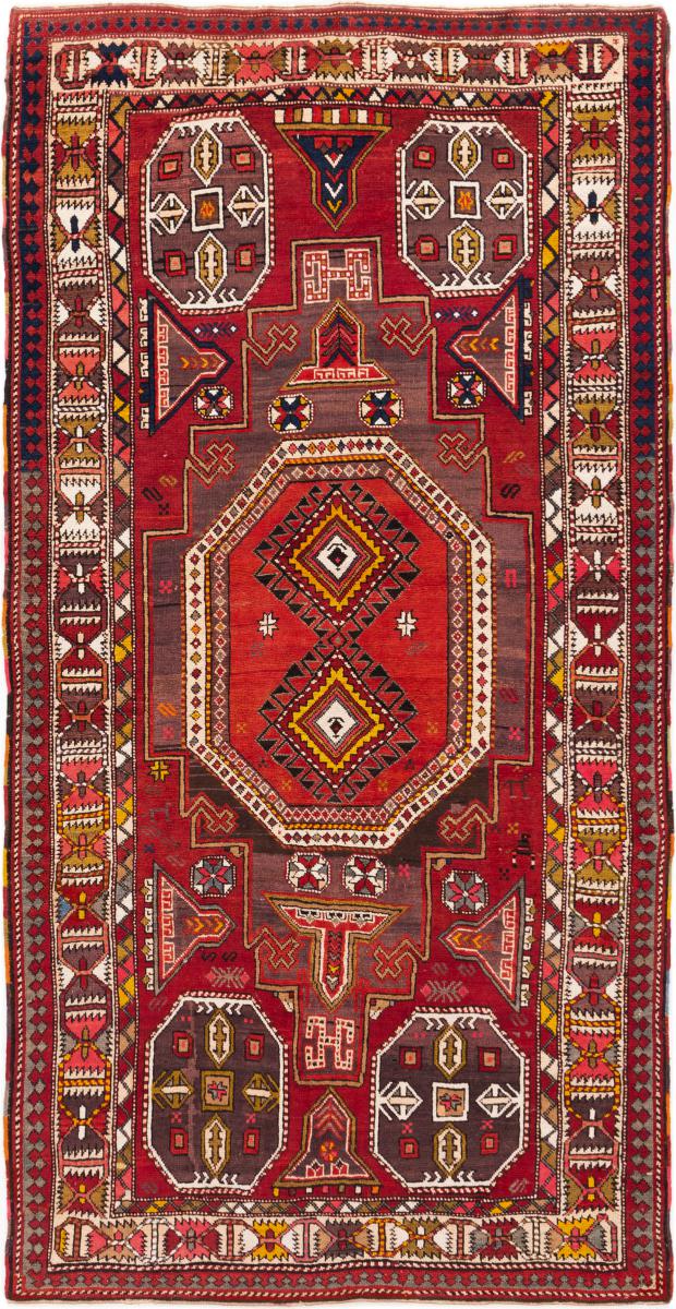 Tapis russe Kazak Antique 246x129 246x129, Tapis persan Noué à la main