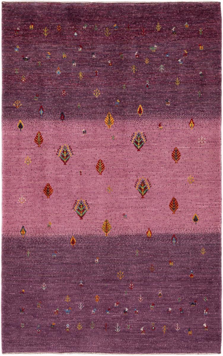 Persialainen matto Persia Gabbeh Loribaft Nowbaft 162x101 162x101, Persialainen matto Solmittu käsin