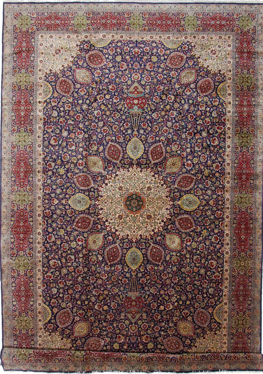 Tapete persa Tabriz Sheikh Safi Antigo 533x337 533x337, Tapete persa Atado à mão