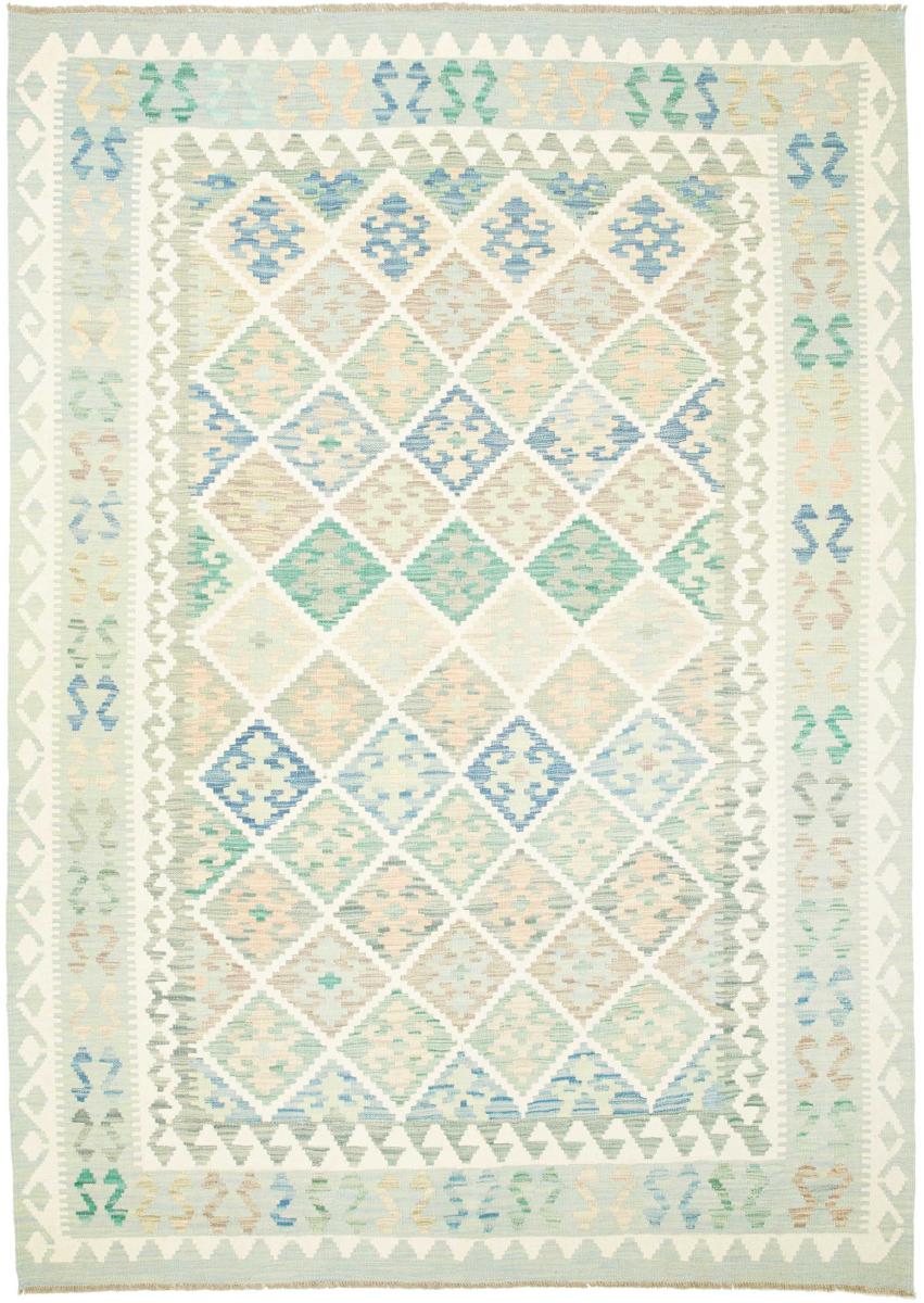 Afghan rug Kilim  Afghan 246x171 246x171, Persian Rug Woven by hand