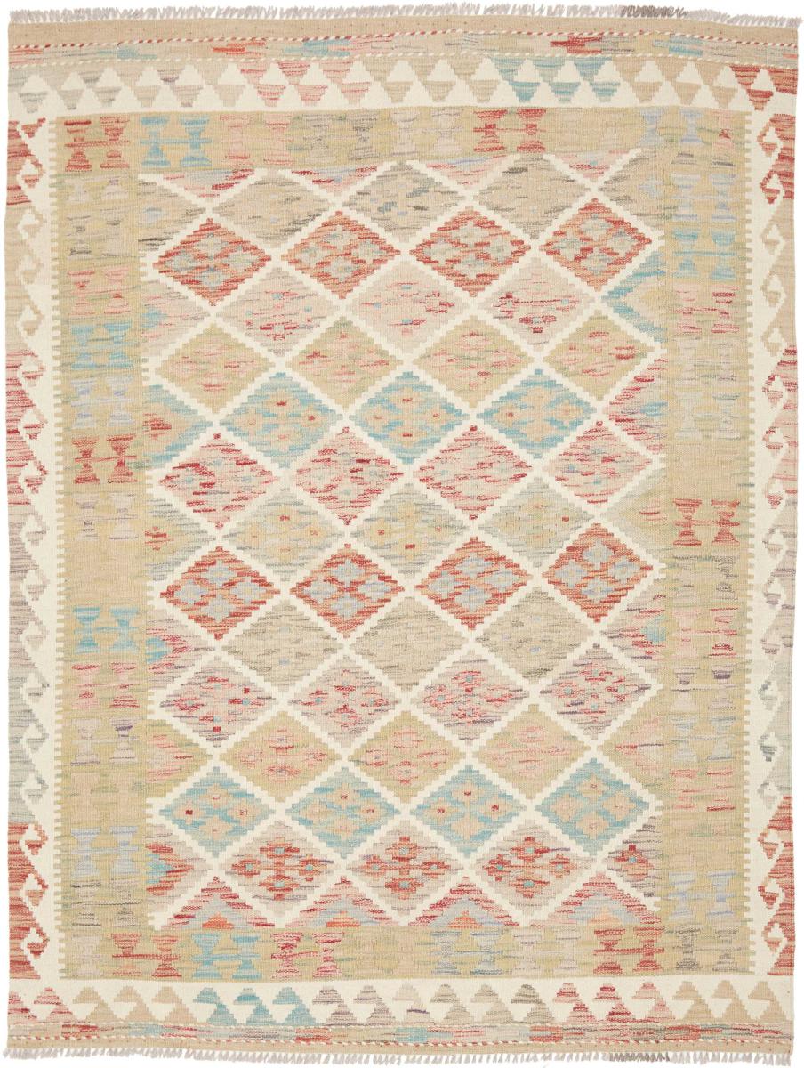 Tapis afghan Kilim Afghan 193x149 193x149, Tapis persan Tissé à la main