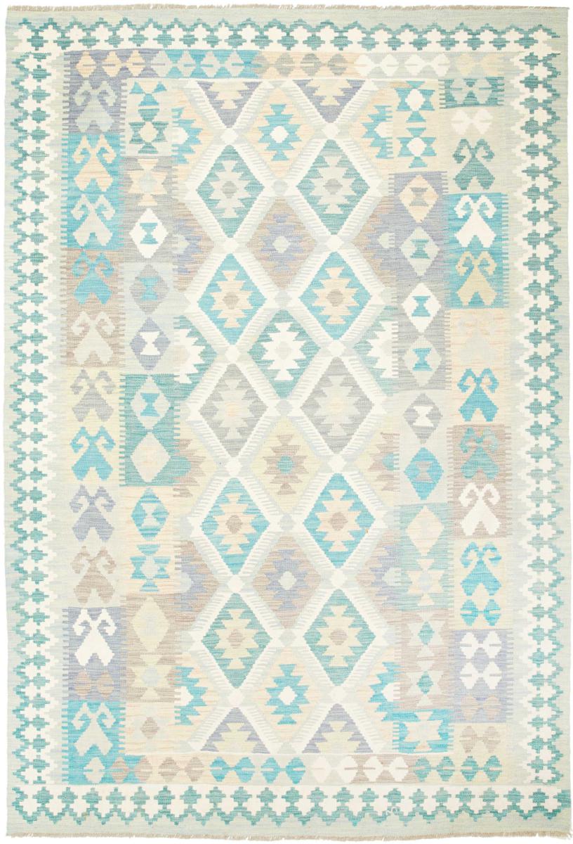 Afghansk tæppe Kelim  Afghan 250x166 250x166, Persisk tæppe Håndvævet