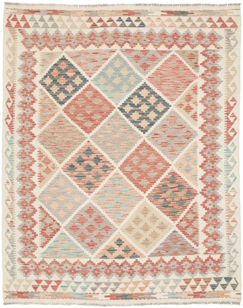 Afghaans tapijt Kilim Afghan 191x151 191x151, Perzisch tapijt Handgeweven
