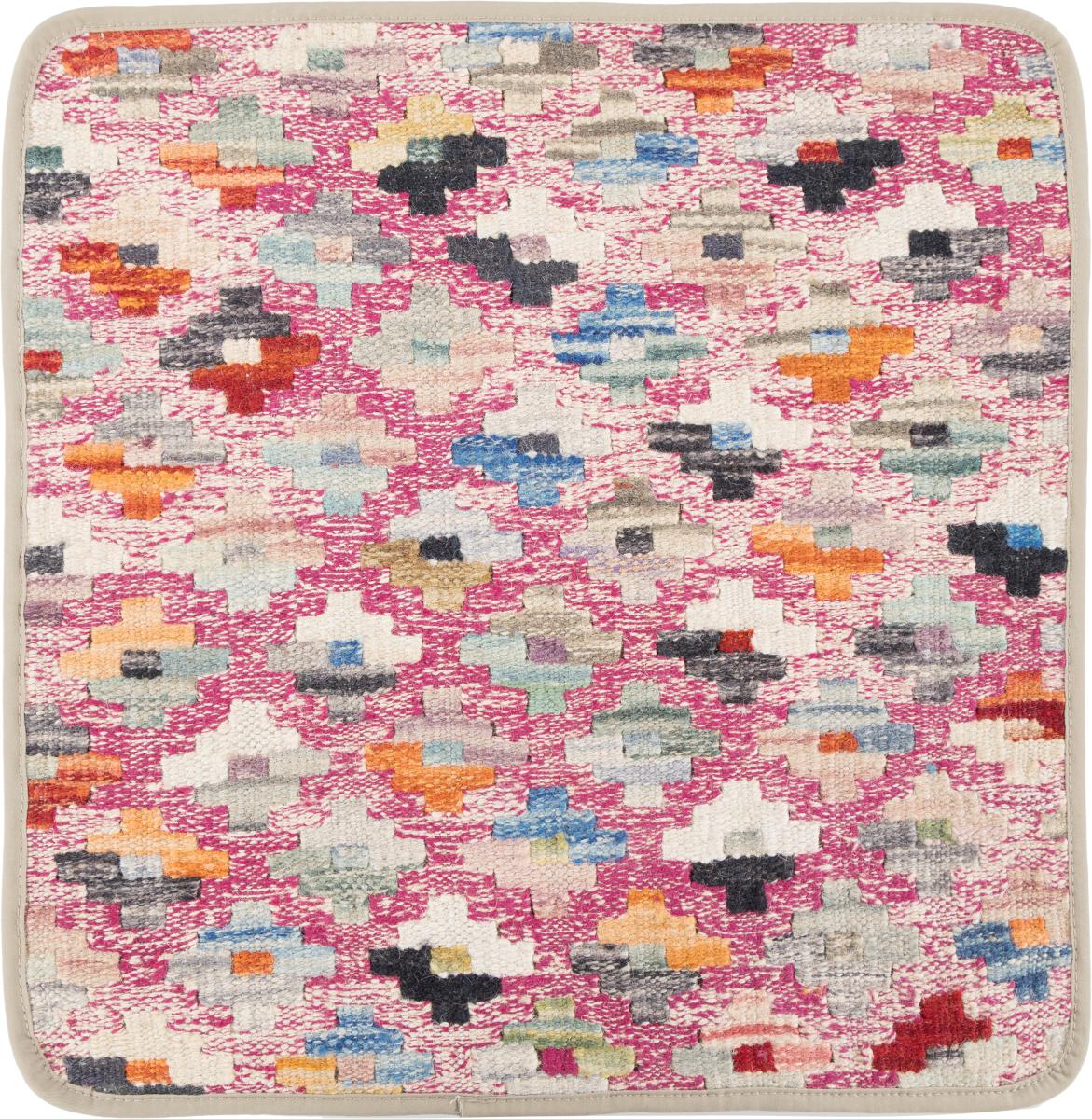 Alfombra afgana Kilim Afghan Funda de Cojín 50x50 50x50, Alfombra persa Anudado a mano