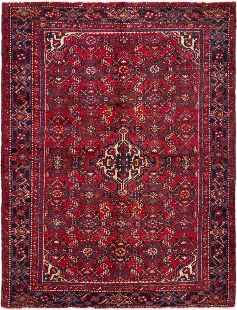 Persian Rug Hosseinabad 200x150 200x150, Persian Rug Knotted by hand
