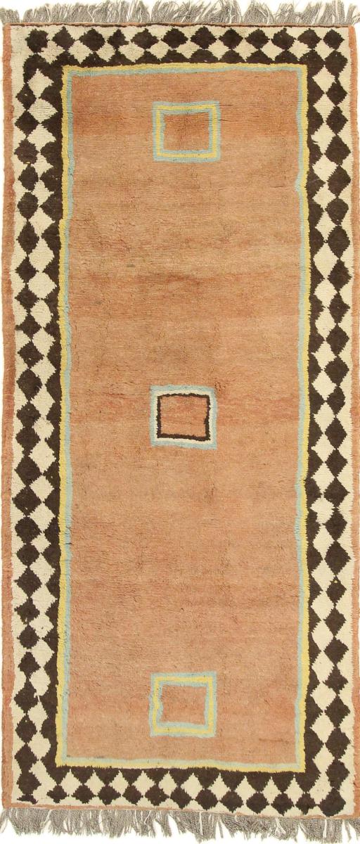 Persian Rug Persian Gabbeh Yalameh 236x106 236x106, Persian Rug Knotted by hand