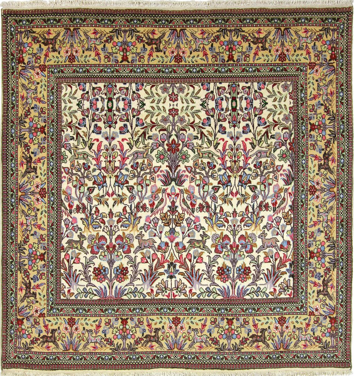 Perzsa szőnyeg Tabriz Tabatabai 211x204 211x204, Perzsa szőnyeg Kézzel csomózva