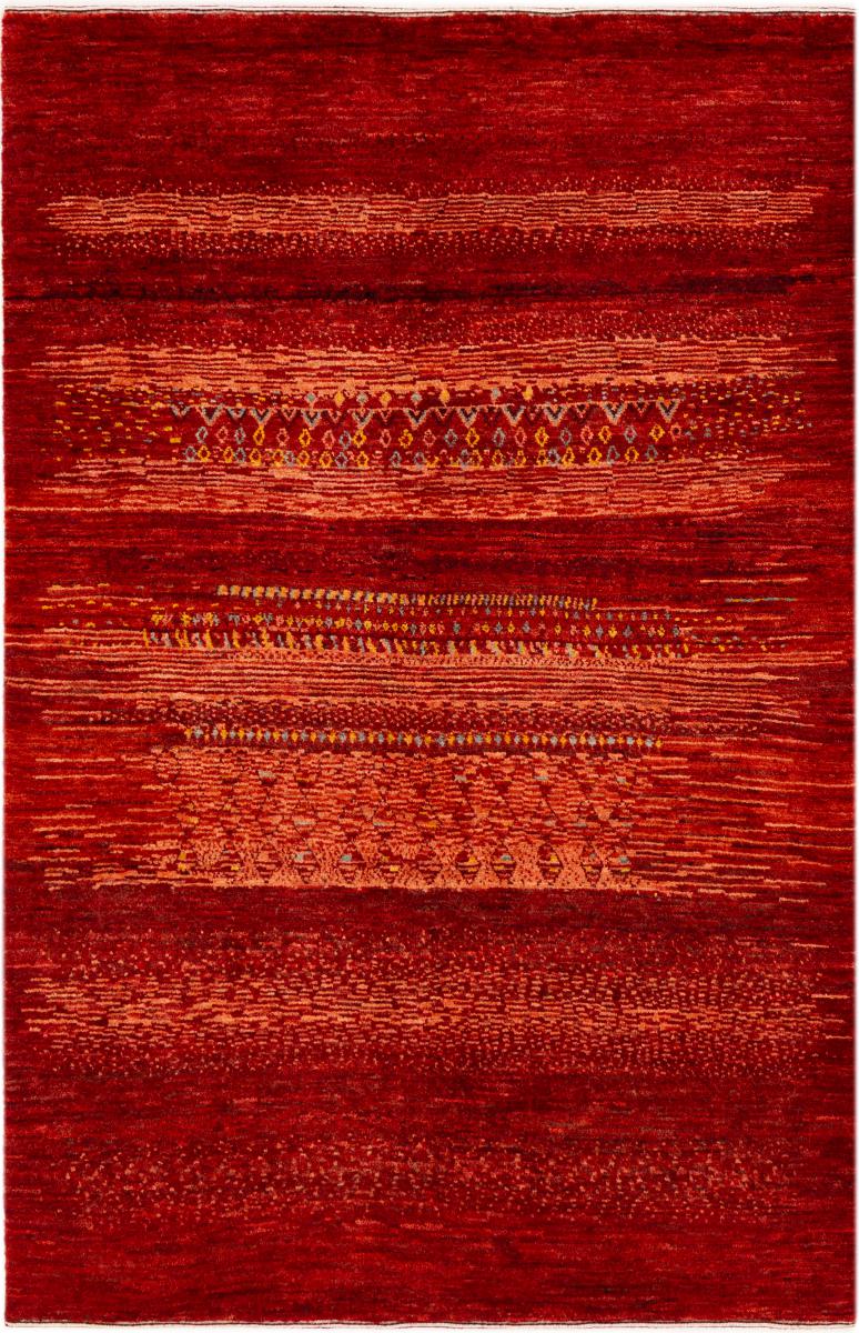 Tapis persan Persan Gabbeh Loribaft Nowbaft 180x117 180x117, Tapis persan Noué à la main