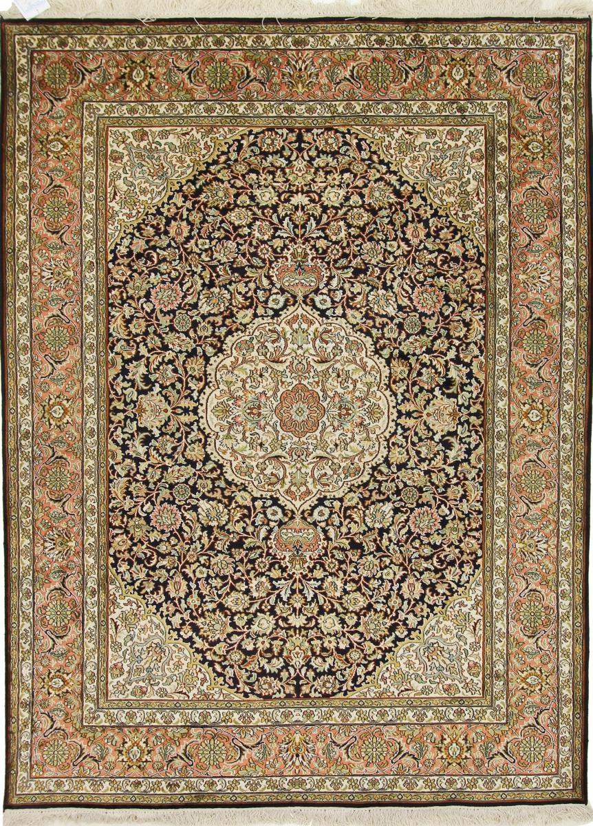 Tapete indiano Kashmir Seda 214x156 214x156, Tapete persa Atado à mão