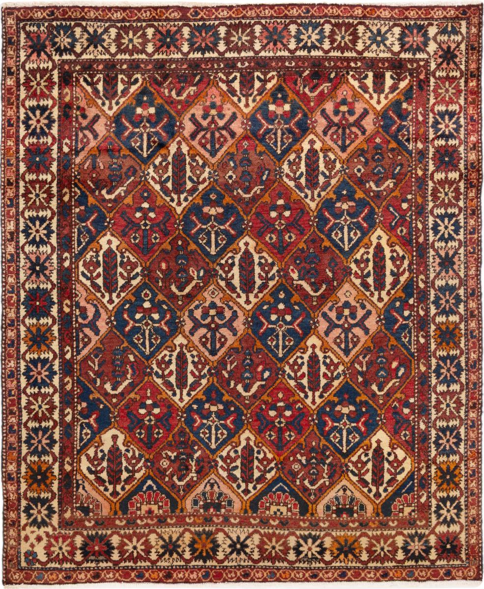 Tappeto persiano Bakhtiar 200x165 200x165, Tappeto persiano Annodato a mano