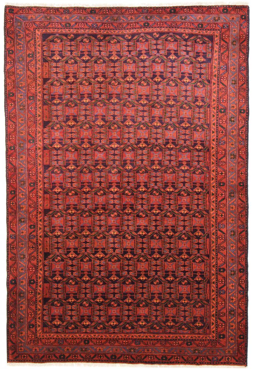 Tapete persa Kordi 204x138 204x138, Tapete persa Atado à mão