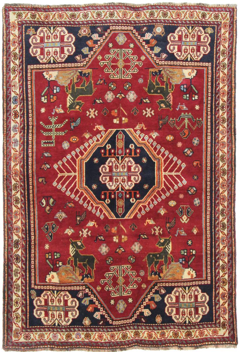 Perzsa szőnyeg Ghashghai 183x125 183x125, Perzsa szőnyeg Kézzel csomózva