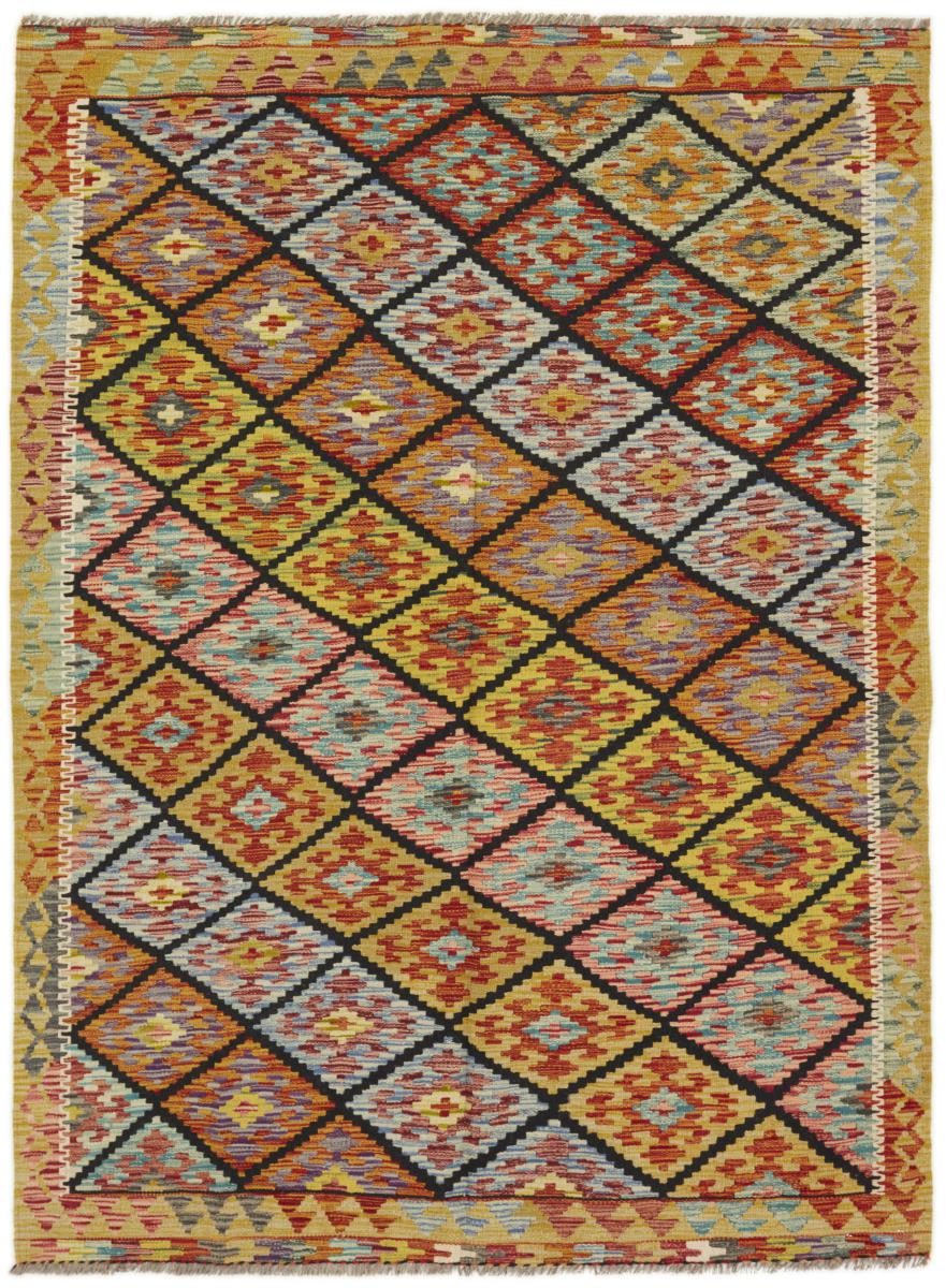 Afgán szőnyeg Kilim Afgán 198x150 198x150, Perzsa szőnyeg szőttesek