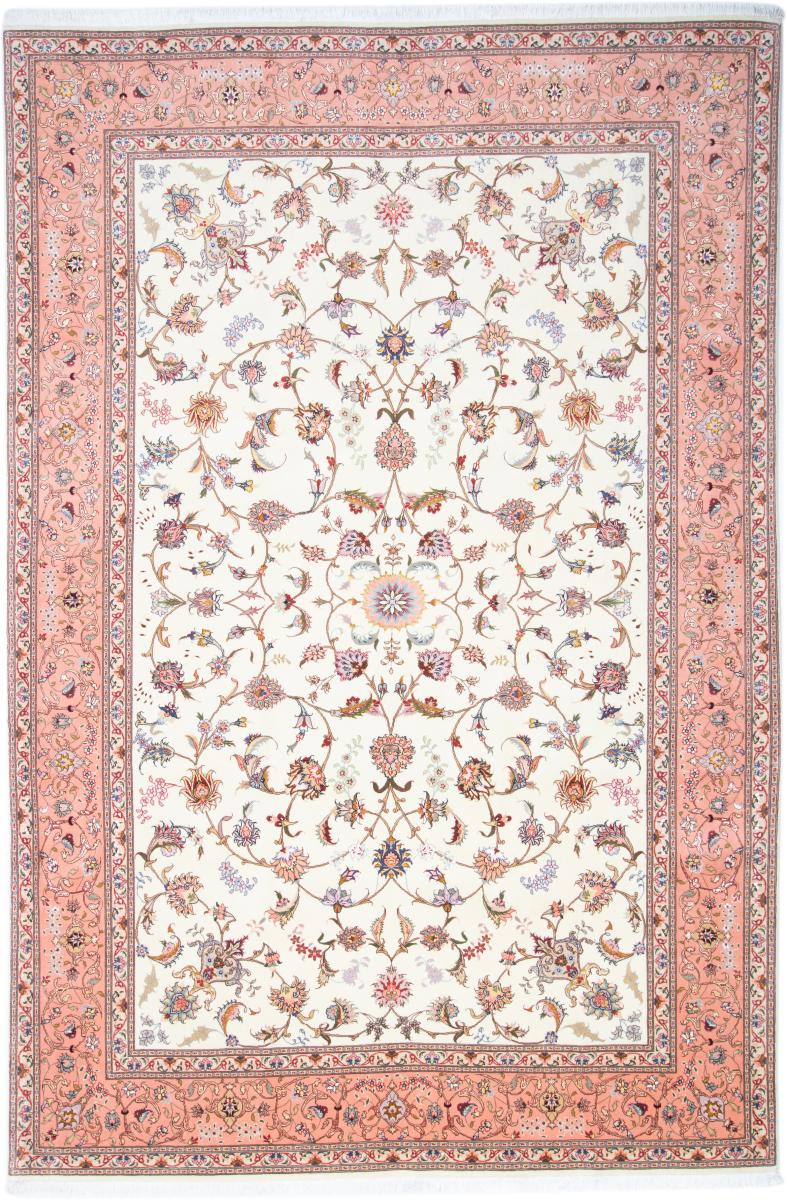 Tapete persa Tabriz 50Raj 301x204 301x204, Tapete persa Atado à mão