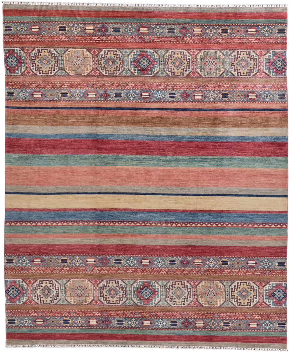 Afghan rug Arijana Shaal 372x310 372x310, Persian Rug Knotted by hand