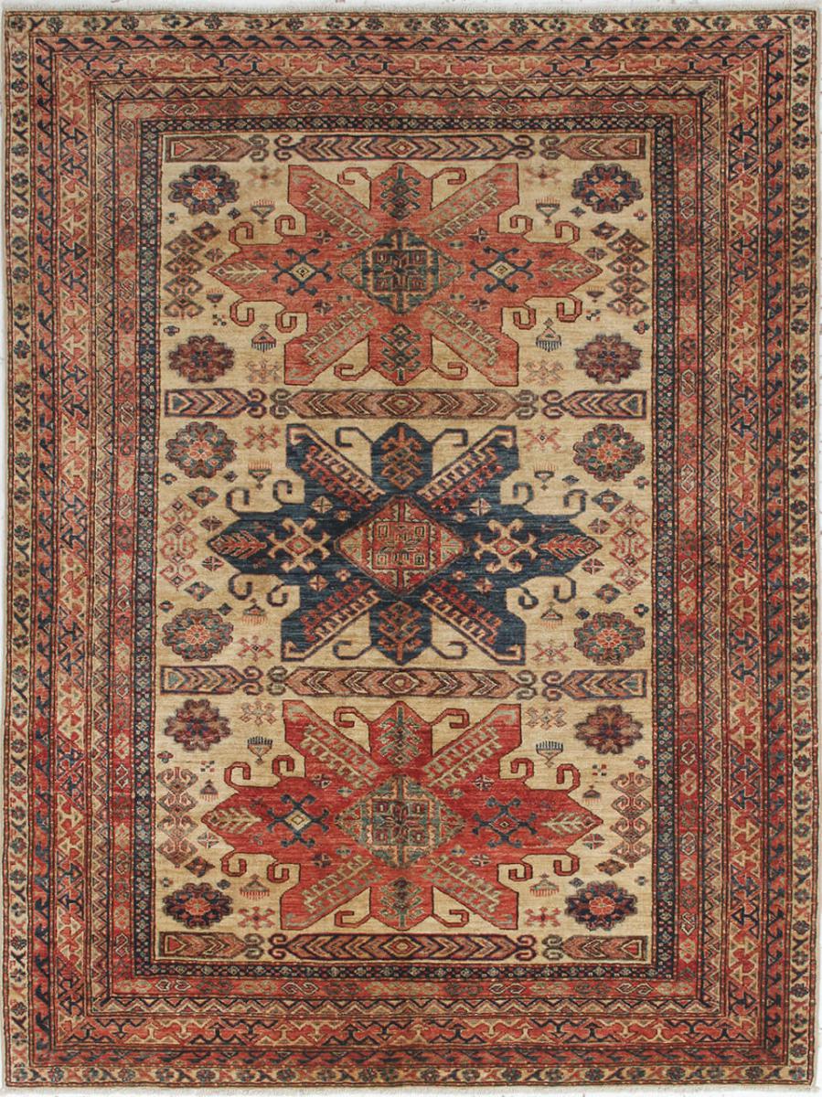 Pakistani rug Kazak Ghazni 239x176 239x176, Persian Rug Knotted by hand