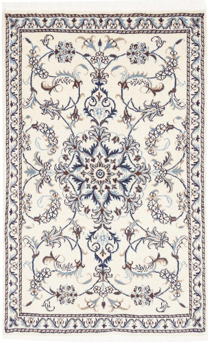 Περσικό χαλί Nain 137x86 137x86, Περσικό χαλί Οι κόμποι έγιναν με το χέρι