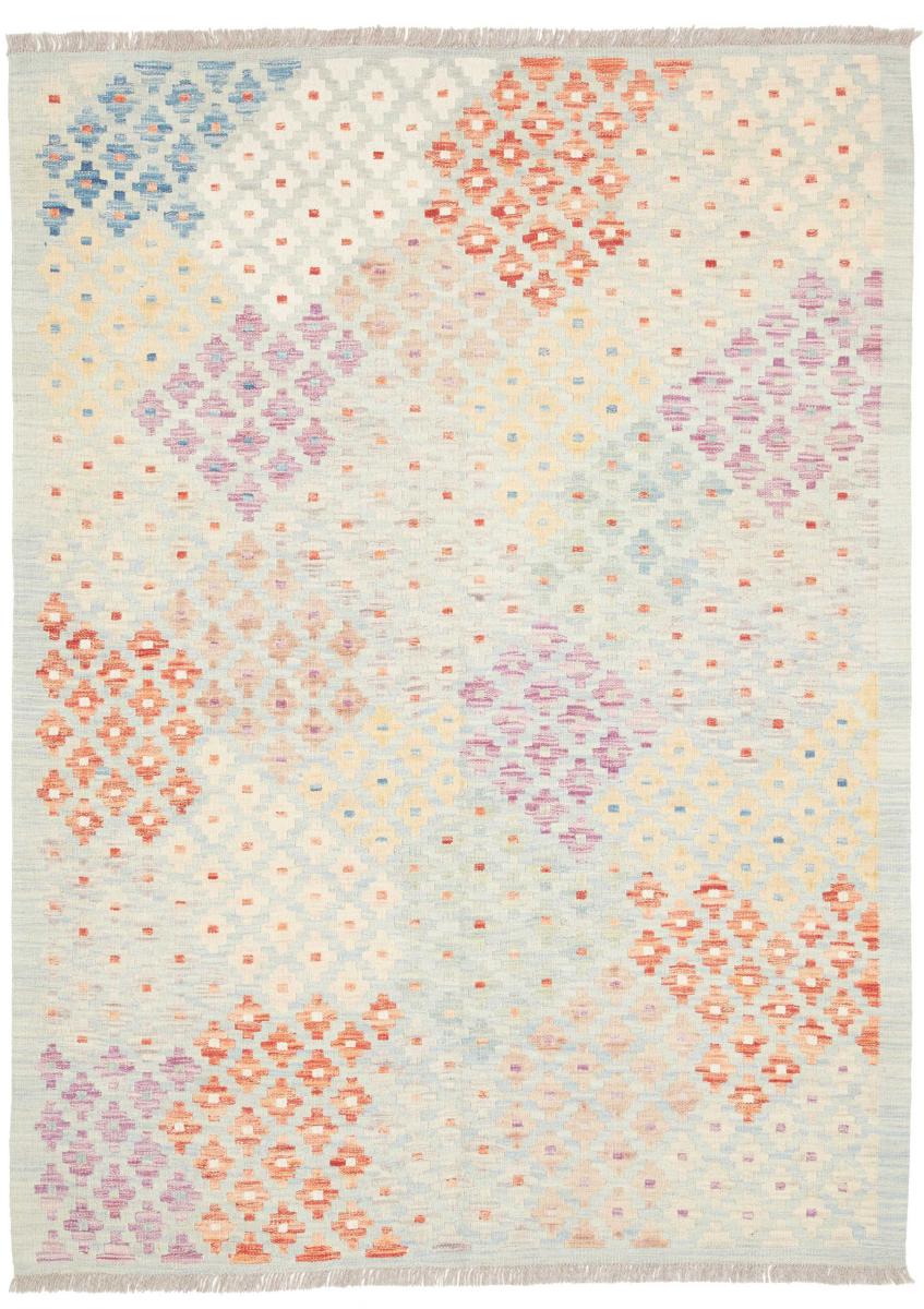 Tapis afghan Kilim Afghan 174x128 174x128, Tapis persan Tissé à la main