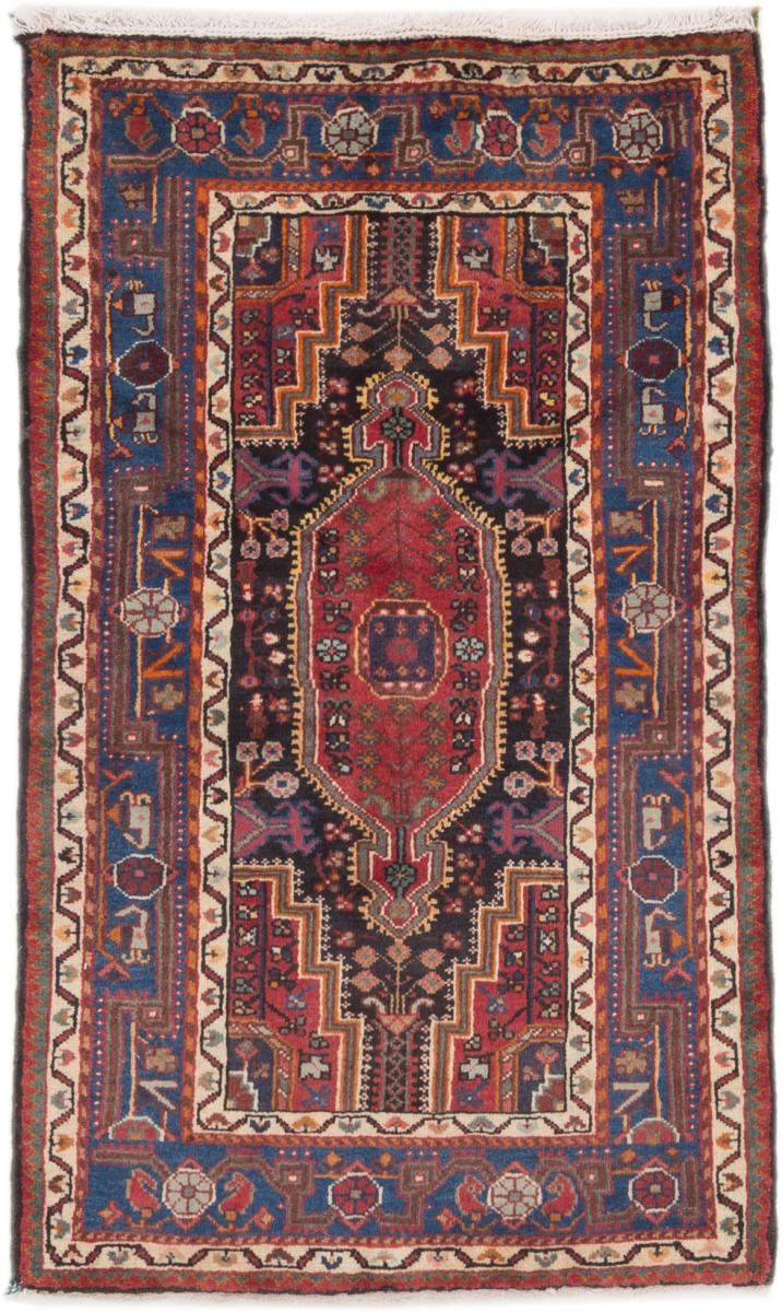 Persian Rug Hamadan 146x91 146x91, Persian Rug Knotted by hand
