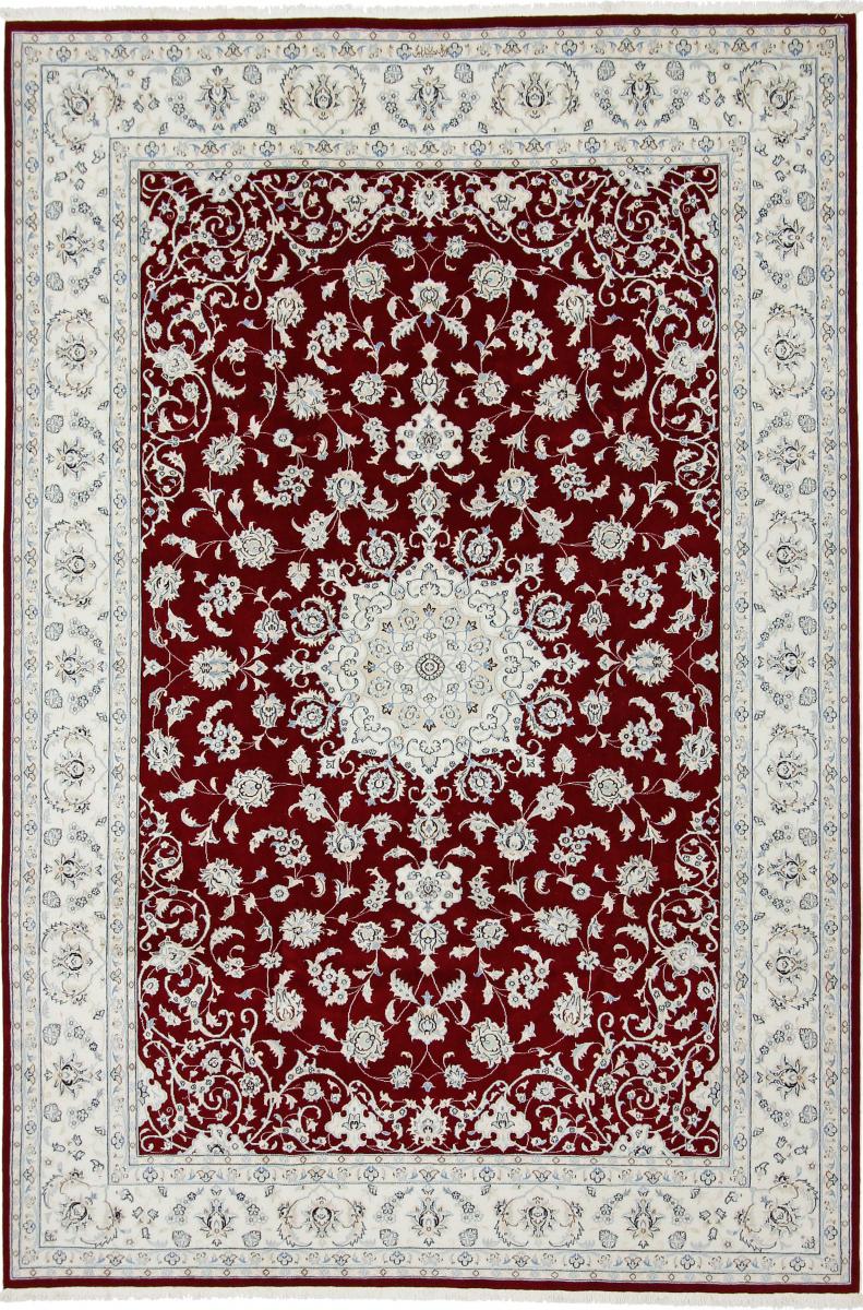 Perzisch tapijt Nain 9La Sherkat Signed 301x199 301x199, Perzisch tapijt Handgeknoopte
